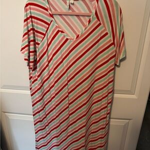 Colorful Striped nightshirt